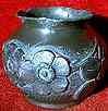 VASE ART-DECO  ÉTAIN SIGNÉ CORTESI
