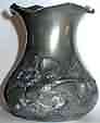 VASE ART-DECO  ÉTAIN SIGNÉ J. de GRAVE